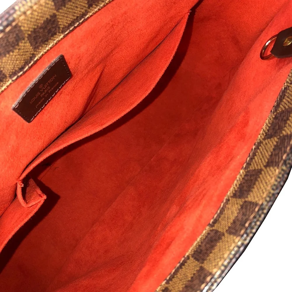 LOUIS VUITTON Damier Ebene PARIOLI Tote Shoulder Bag COMES WITH: DUST BAG, COA